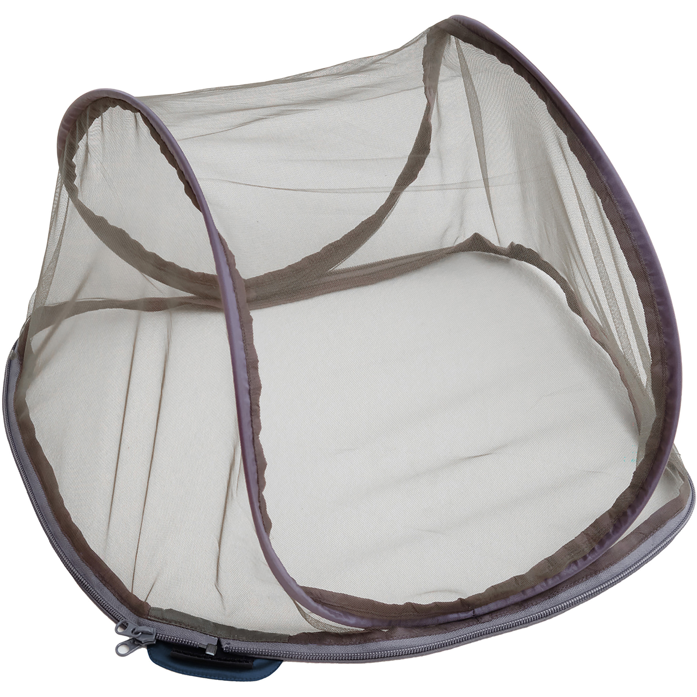 Grüezi Bag Moskitonetz für Wolle Zero XL Moskitonetze grau Trekking