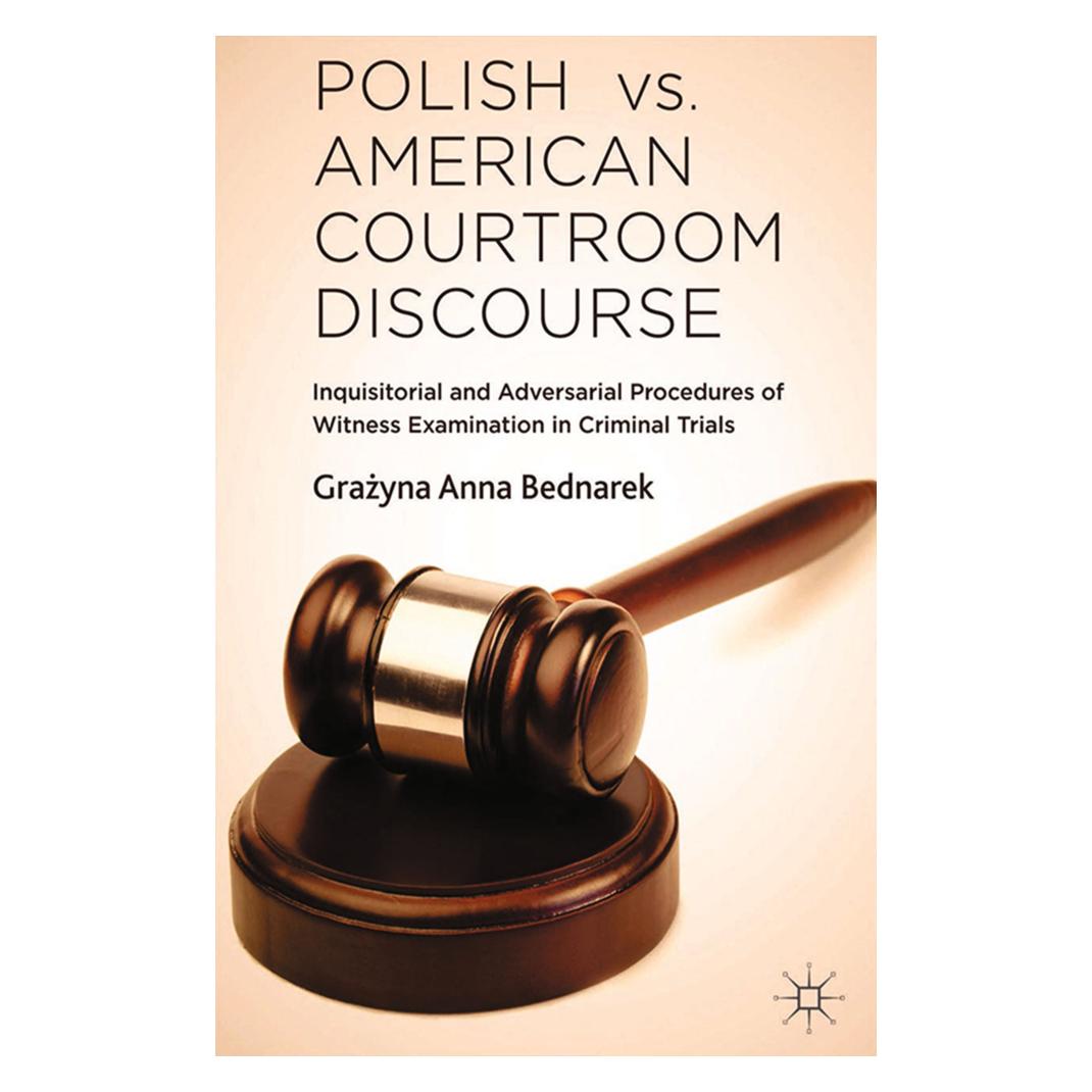 Springer Polish vs. American Courtroom Discourse (Englisch, Softcover, G. Bednarek) (55821024)