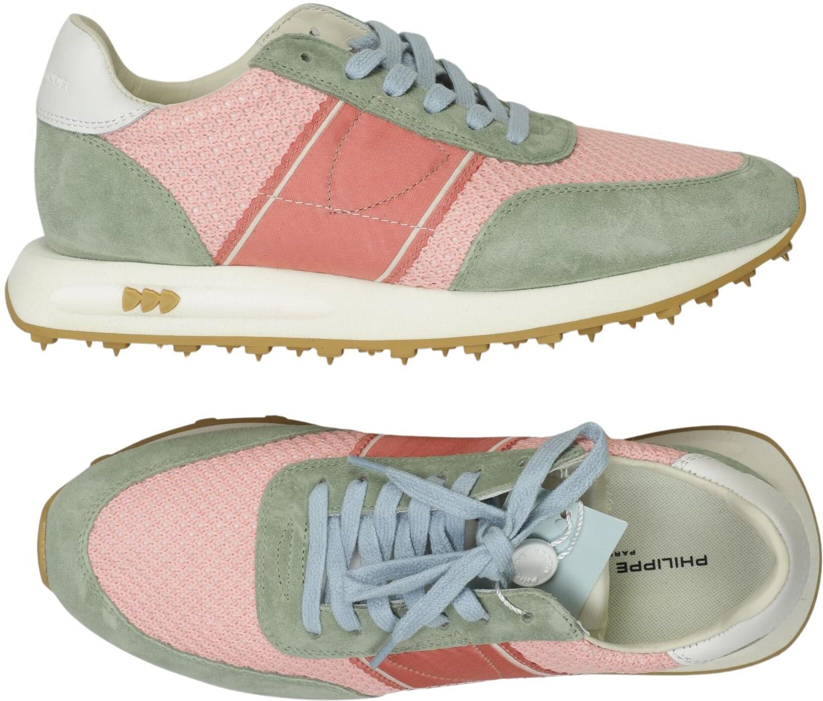 Philippe Model Damen Sneaker, Mehrfarbig, Gr. EU 39, Leder - Second Hand