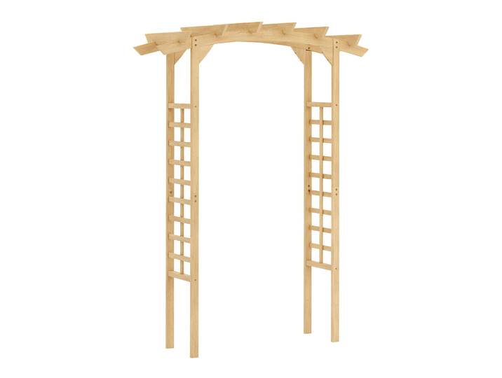 Rosenbogen gerundet Holz 150 x 200 cm