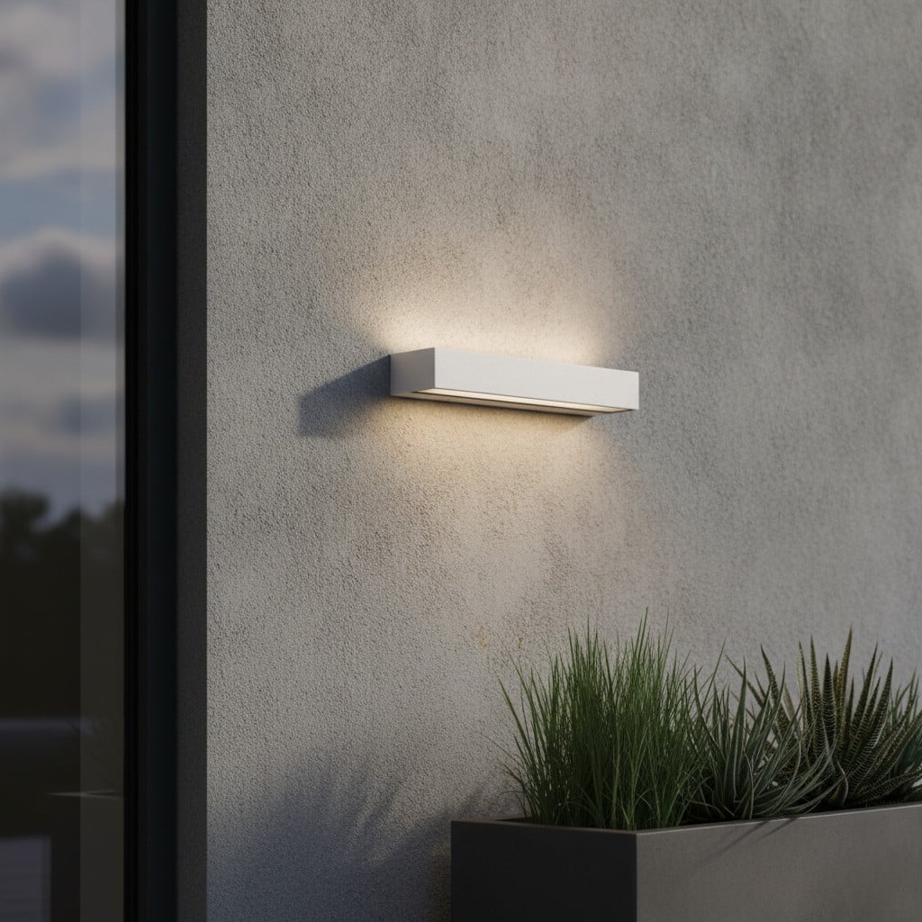 Lyora Wandlamp Lane Wit - Moderne Aluminium Wandlamp 28W - 36 cm