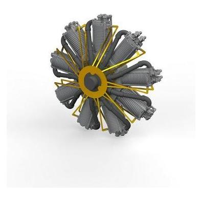 Eduard Sopwith Camel Bentley engine for (648677)