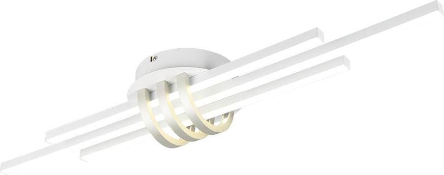 Trio Plafondlamp Cinto Design Wit met LED