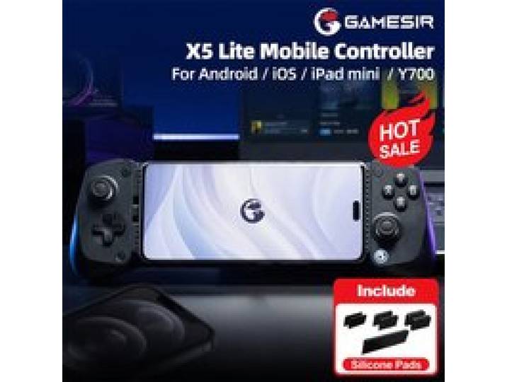 GameSir X5 Lite Mobiele Gaming Controller Telefoon Gamepads voor iPhone 17 16 15 Serie IOS iPad Mini Y700 Android Tablet Controle