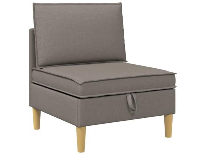 Coespram Polsterhocker mit Stauraum Stoff Sitzwürfel 1-Sitzer Kompakter quadratischer Sitzwürfel aus Stoff mit Stauraum, ideal fürs Wohnzimmer oder Schlafzimmer als bequeme Fußablage.