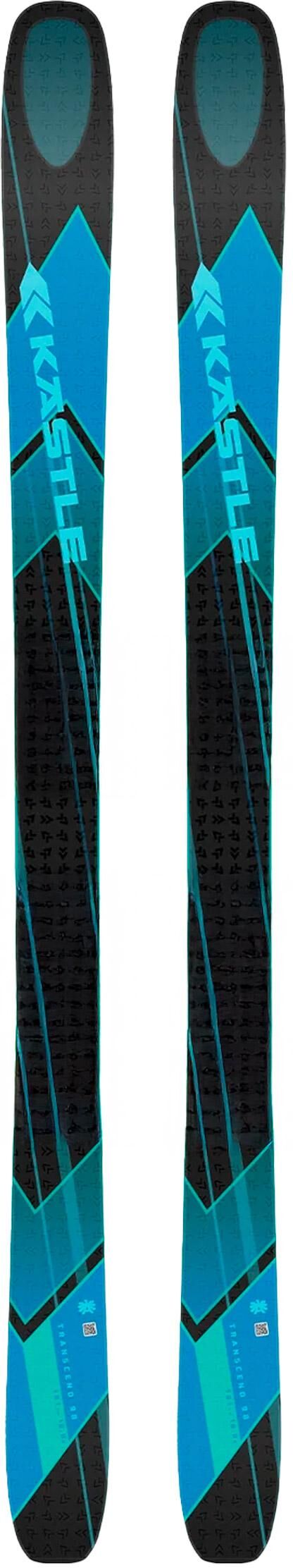 Kastle  - Pack Ski Transcend 98 - 187 + Attack Lyt 11 Gw Br.110 Solid Black - Ski