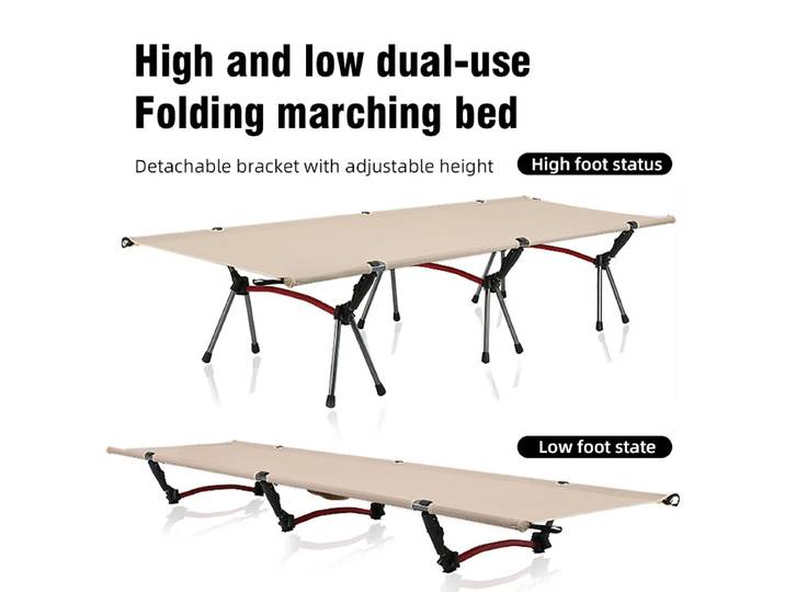 Lit de Camping pliant, lit d'extérieur Portable, lits de couchage confortables pour adultes et enfants, voyage, RV