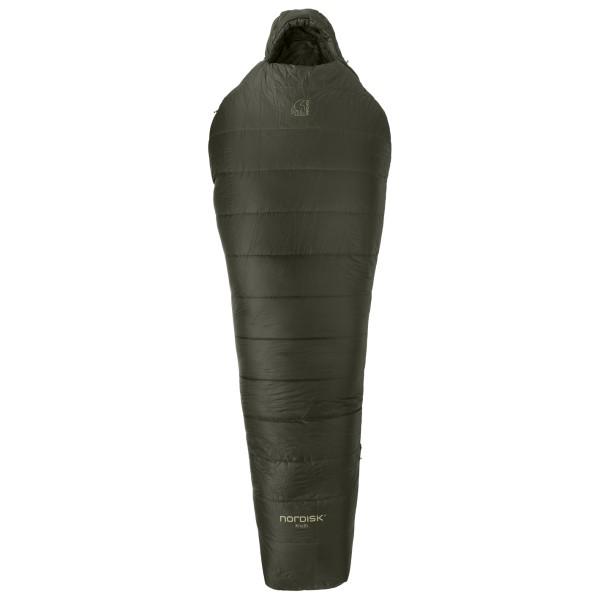 Nordisk - Knuth ±0° Mummy Sleeping Bag - Kunstfaserschlafsack Gr S - bis 160 cm Zip: Left Grün