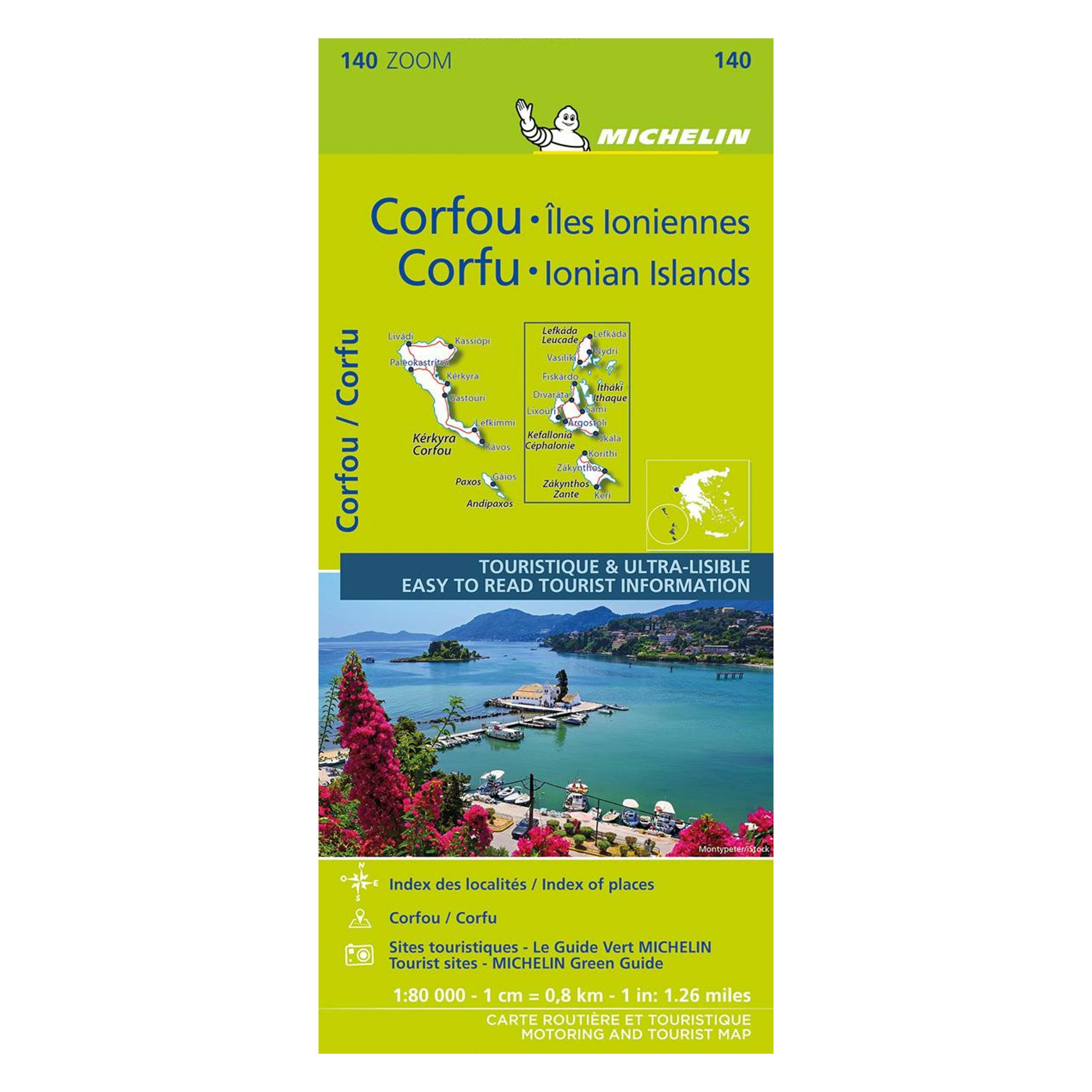 Michelin Editions Des Voyages Michelin Korfu und Ionische Inseln (35116328)