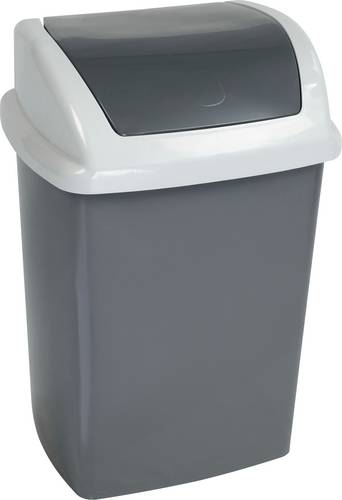 Maul 9521087 Mülleimer 10l Kunststoff (B x H x T) 250 x 370 x 200mm Dunkelgrau 1St.