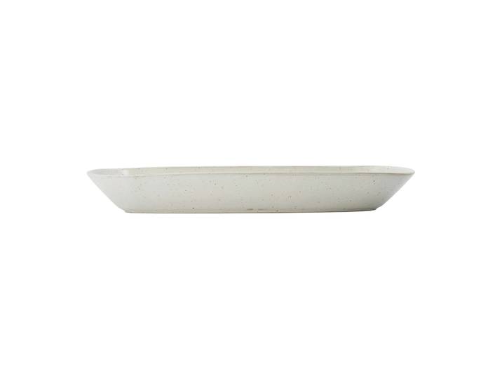 House Doctor Plat à service Pion 12x35 cm Gris-blanc