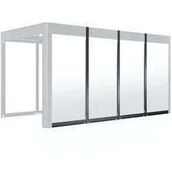 SunElements Wandelement für SunCover Deluxe - 4 Meter Wand