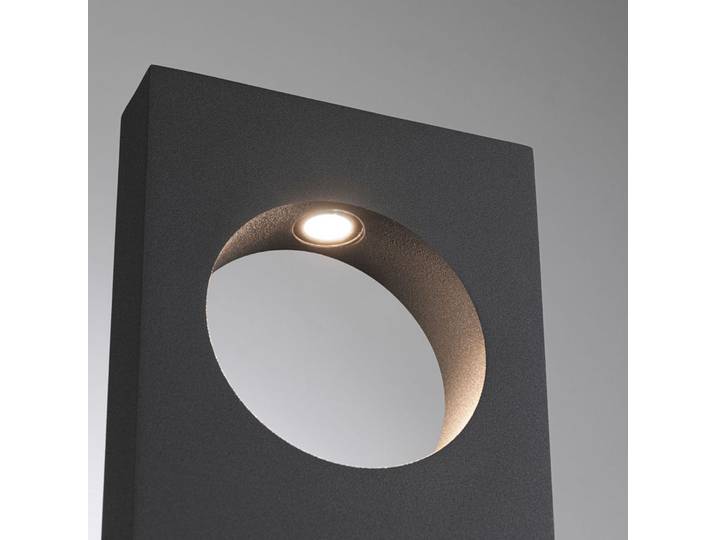 Ivo Lampe de Jardin Alu/Gris - Paulmann - Moderne - Métal - À ampoule unique