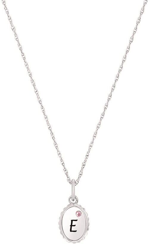 Prinzessin Lillifee Kette für Kinder aus 925er Silber, gravierbar silber