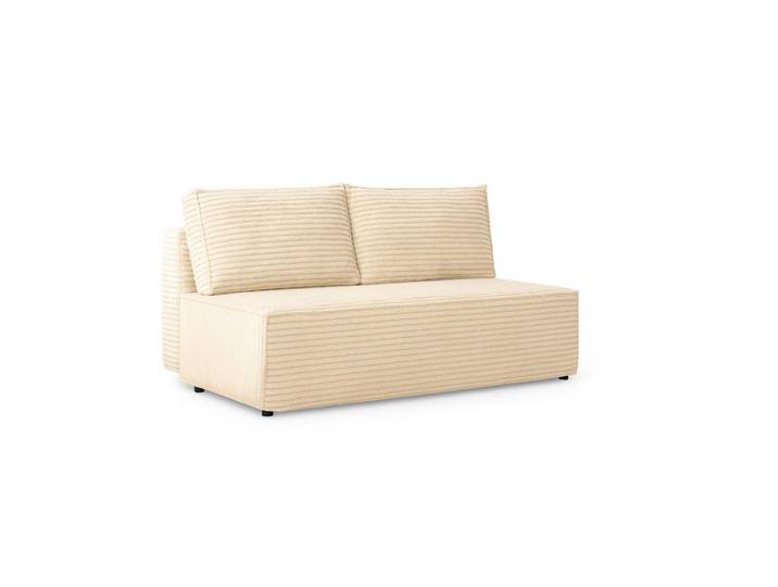 Kaiser Möbel Schlafsofa mit Bettkasten Duo, Stoff Velo, Ecru, Holz, 198x89x90 cm, Babymöbel & Kindermöbel, Kinderzimmer & Jugendzimmer, Schlafsofas