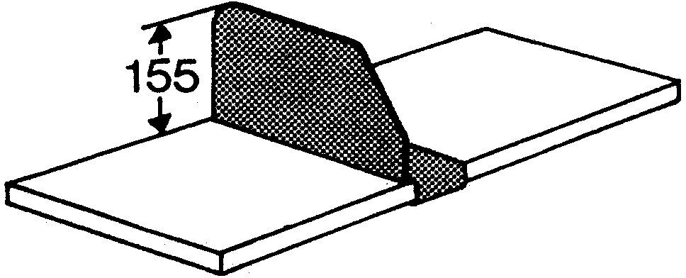 kaiserkraft Fachteiler, Höhe 155 mm, für Tiefe 300 mm