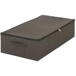Aufbewahrungsbox   ¦ grau ¦ Polyester,Papier,Stoff ¦ Maße (cm): B: 38 H: 18