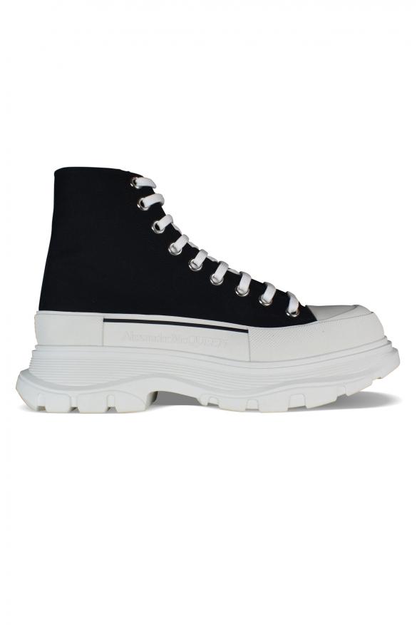 Alexander McQueen Sneakers Tread Slick Zwart