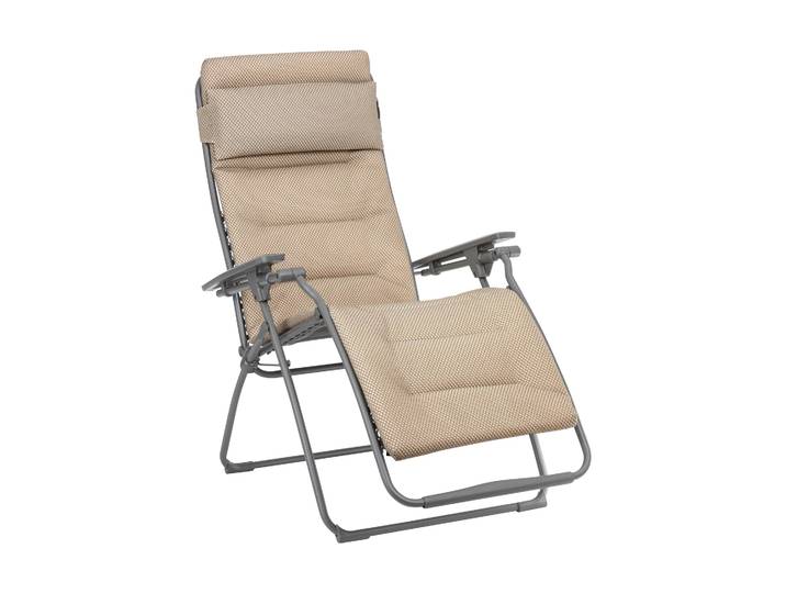 Lafuma Chaise longue Relax 803 Dark grey-moka
