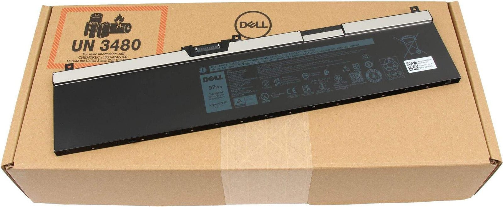 Dell laptopbatterij Lithium-ion 8500