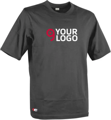 T-Shirt da lavoro Zanzibar manica corta Personalizzate o neutre Cofra