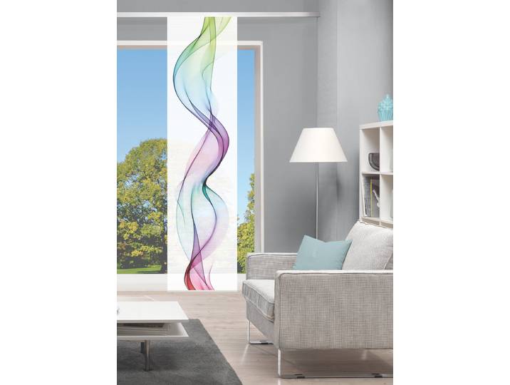 Schiebevorhang Edmonton 60 x 245 x 1cm Multicolor