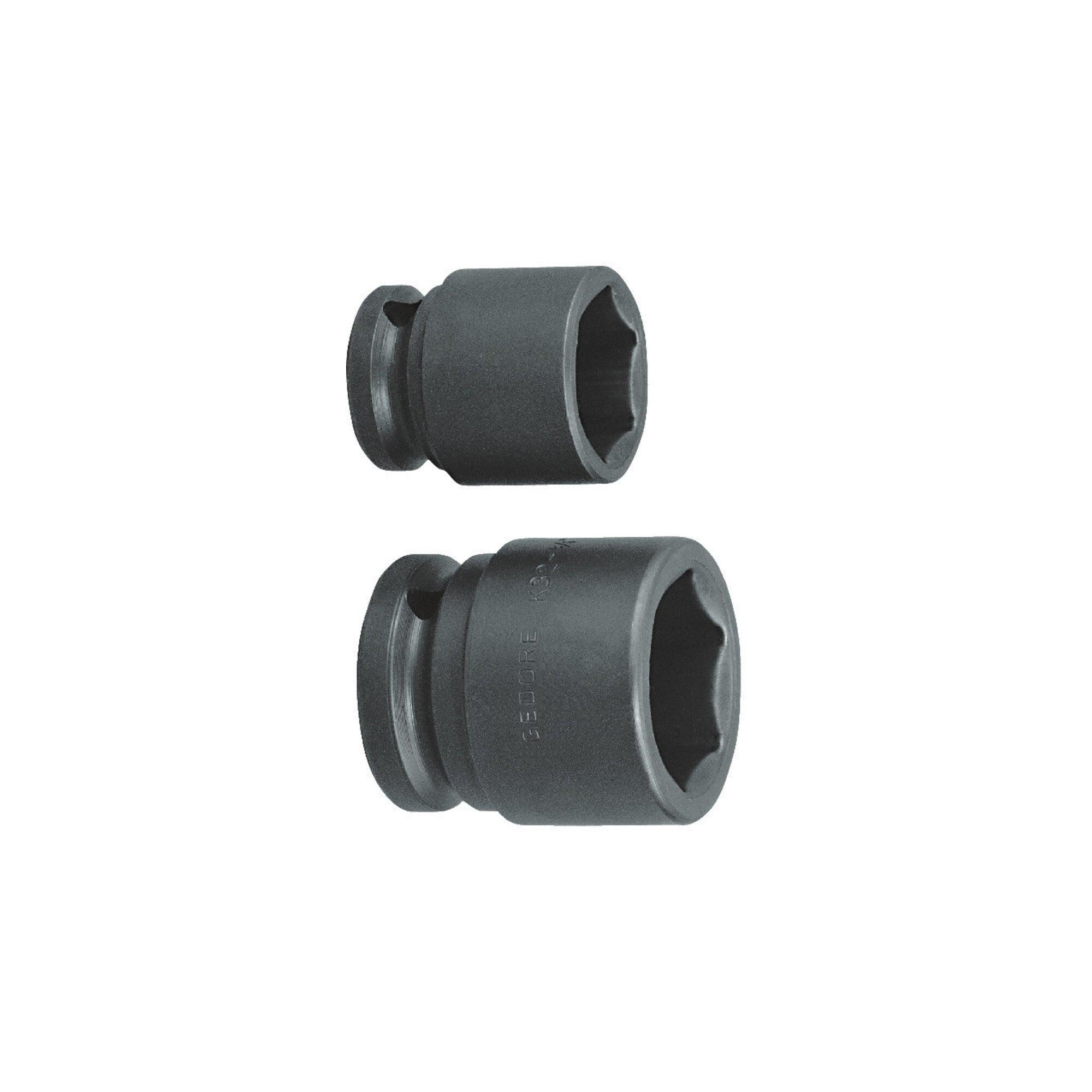 Gedore Kraftschraubereinsatz, Nuss 1/2" 12,5 mm Antrieb, 6-kant UD-Profil, SW 19 mm, maschinenbetätigt, KFZ/Auto, K19 19 (6161090)