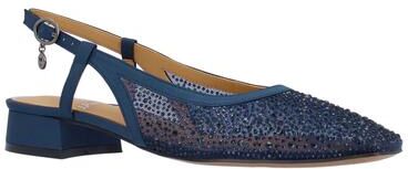 Women's Layton Slingback Pump by J. Renee in Navy (Size 8 M)
