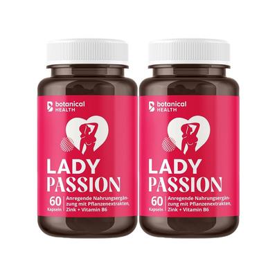 Lady Passion Libido m. Ashwagandha Maca Ginseng Kps Doppelpack 2x60 St Kapseln