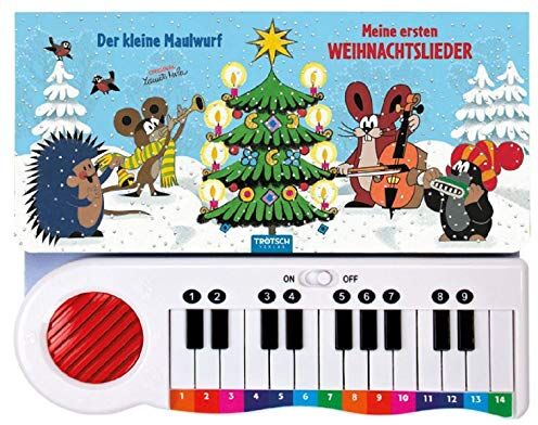 Trötsch Verlag GmbH & Co. KG - Der kleine Maulwurf - Meine ersten Weihnachtslieder: mit kleinem Mini-Keyboard (Weihnachten) - Preis vom 13.10.2026 19:28:25 h