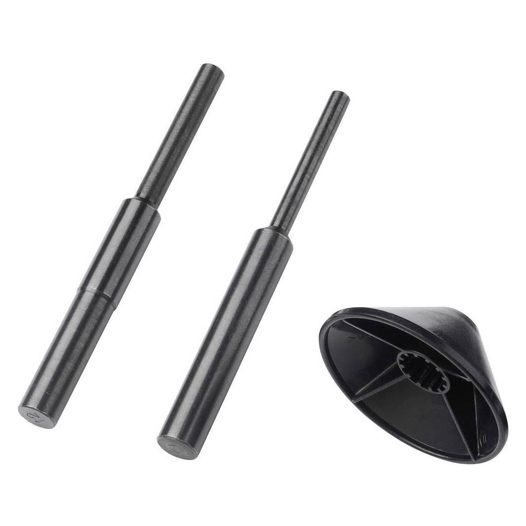 Bosch Professional Zubehör Zentrierstift-Set, 8/12 mm (12 mm, 8 mm) (2608000498)