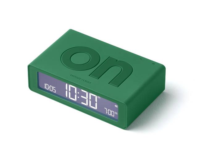 Lexon Wecker Flip Grün