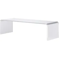 Deko Brücke, Acryl, transparent, rechteckig 200 x 50 x 70 mm, Acryl (PMMA)