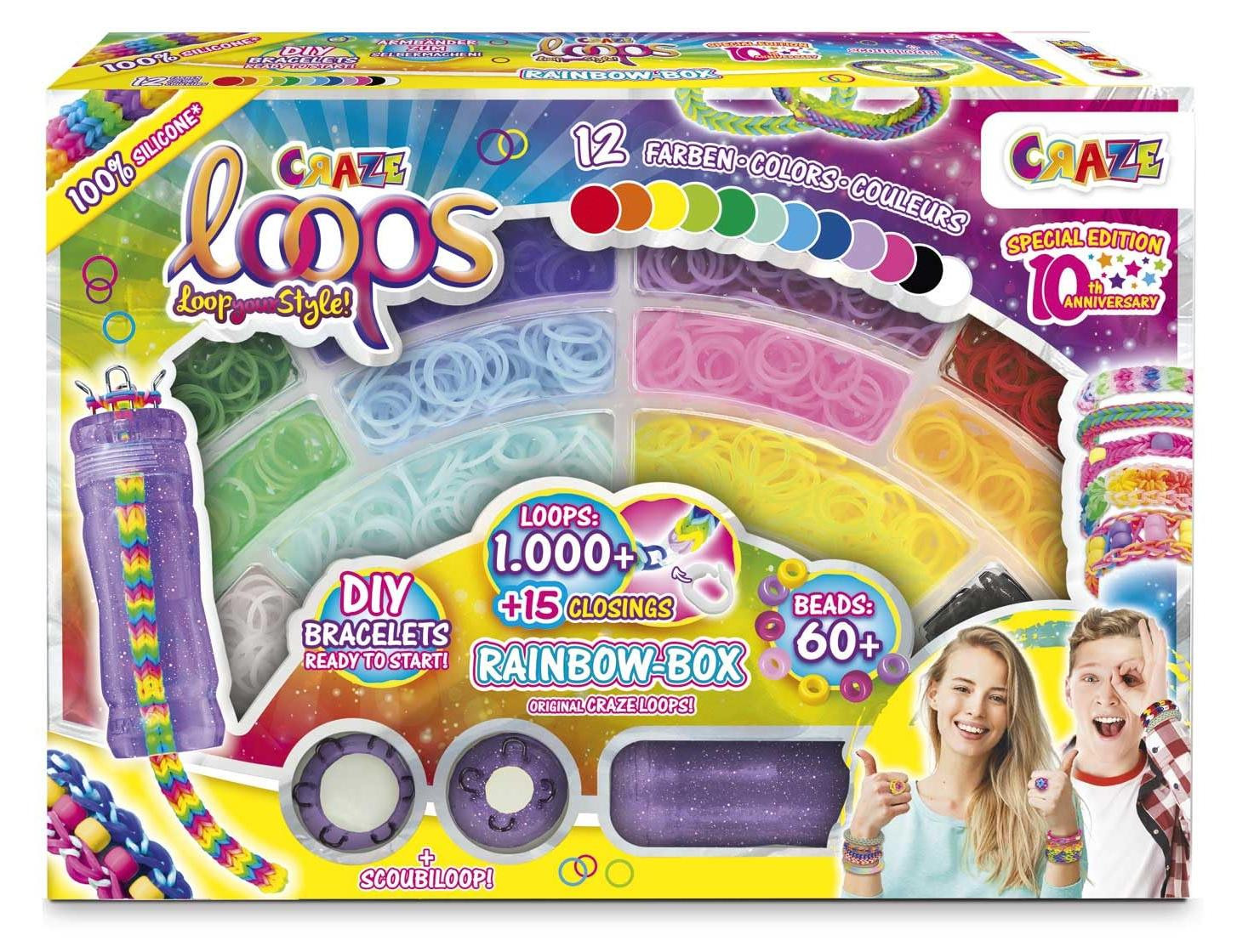 Craze 59661 Set om armbandjes te maken voor kinderen, meerkleurig