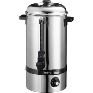 Saro Heißwasserspender Hot Drink Mini, einstellbar 30°C-110°C, 2400 Watt, aus Edelstahl, silber, 10 Liter