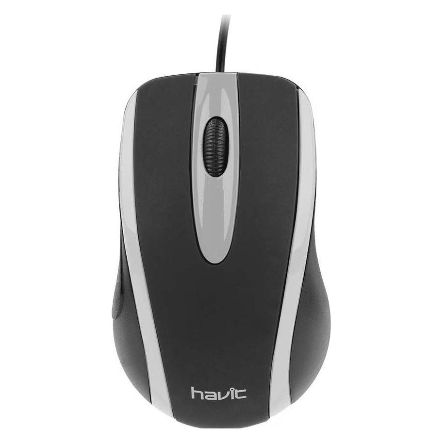 Havit Universal mouse MS753 (black & blue) (Kabelgebunden) (HV-MS753)