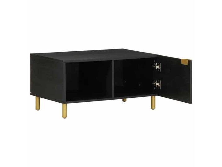 Chic Table basse Noir 80x50x40 cm Bois d'ingénierie - Table de salon &1_23578