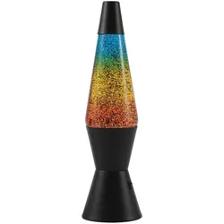 Total Juggling, Tischlampe, iTotal - Spaceship LED Glitter Lamp - Black (XL3339)