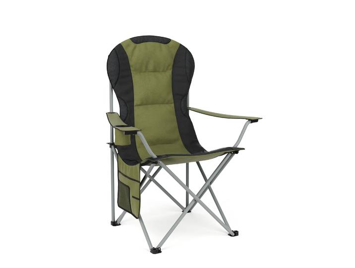 Campingstuhl CORA khaki/schwarz