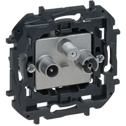 Legrand 864057B Niloe Step V4 Einsatz Tv-R-Sat Einzeldose