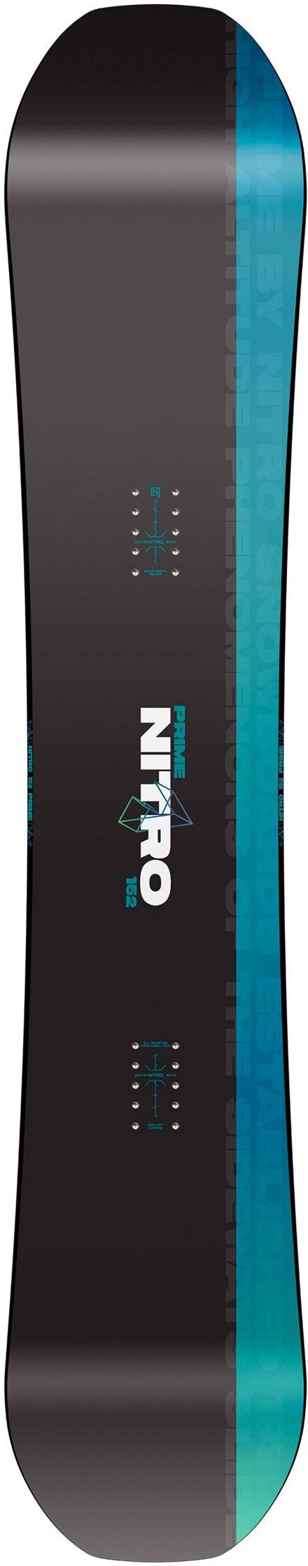Nitro  - Pack Planche Snowboard Prime Chroma - 149 + King - Planche Snowboard