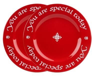 Waechtersbach You Are Special Today Red Plate