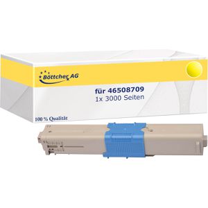 kompatibel für Oki 46508709 3000 Seiten gelb