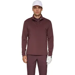 J. LINDEBERG Layer Tour Tech 1/4 Zip, beere