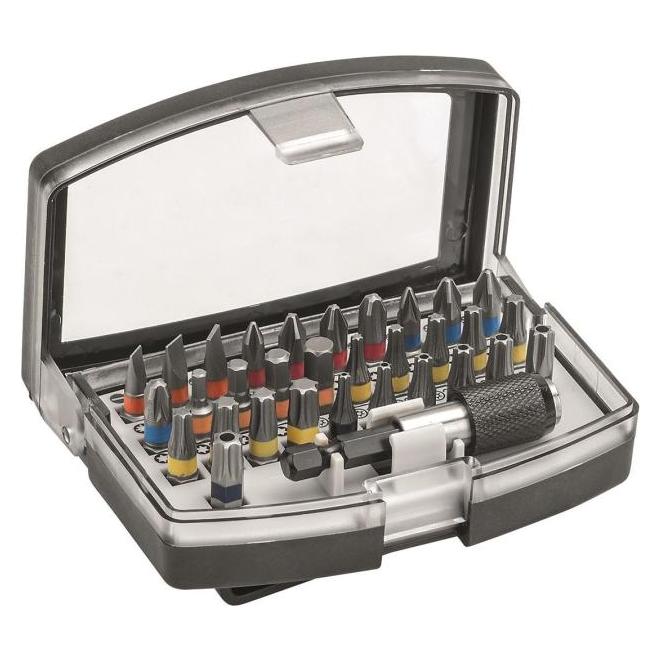 Cimco Bit-Satz 32-teilig PH, PZ, TX, Hex, SZ, 114593 (114593)