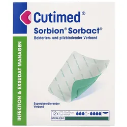 Cutimed Sorbion Sorbact Wundauflage 10x1 12 St