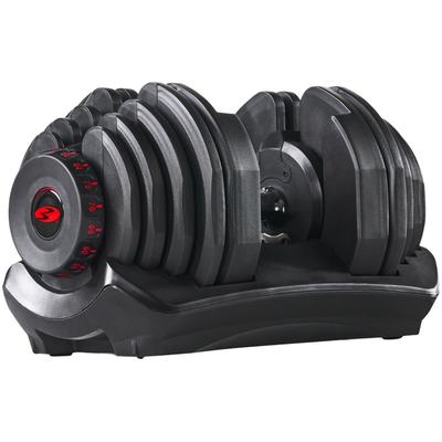 Dumbbell BOWFLEX "SelectTech 1090i", schwarz (mattschwarz), Hanteln, 42 kg, Kunststoff, Stahl