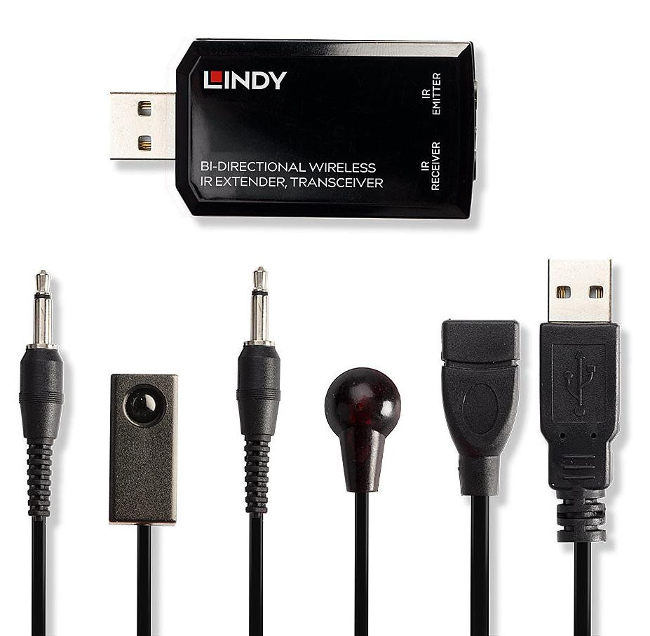 Lindy 38331 Bi-directionele Draadloze IR Extender Transceiver