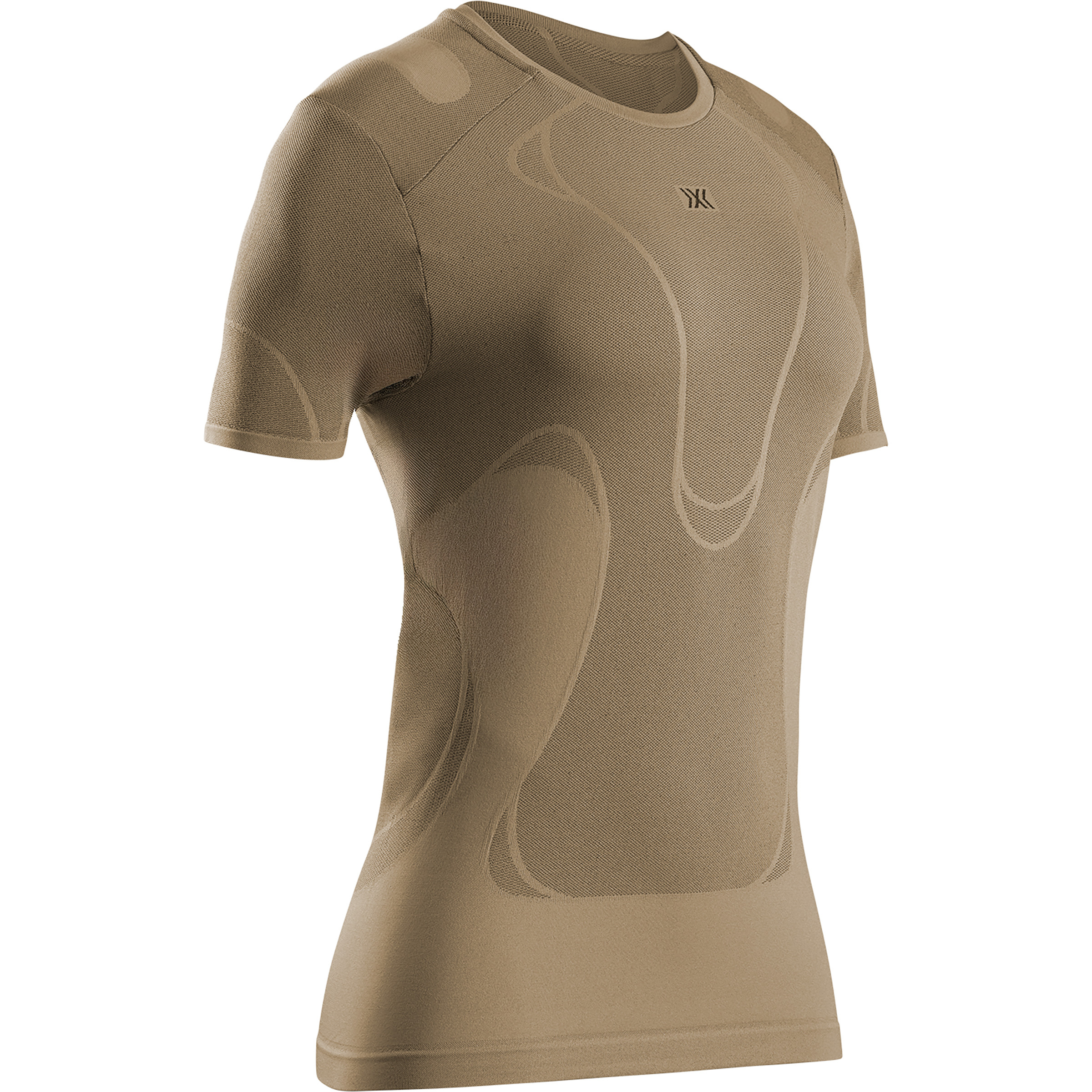 X-Bionic Xceed Run Perform Damen T-Shirts braun Größe M Trailrunning | Laufen Widerstandsfähig