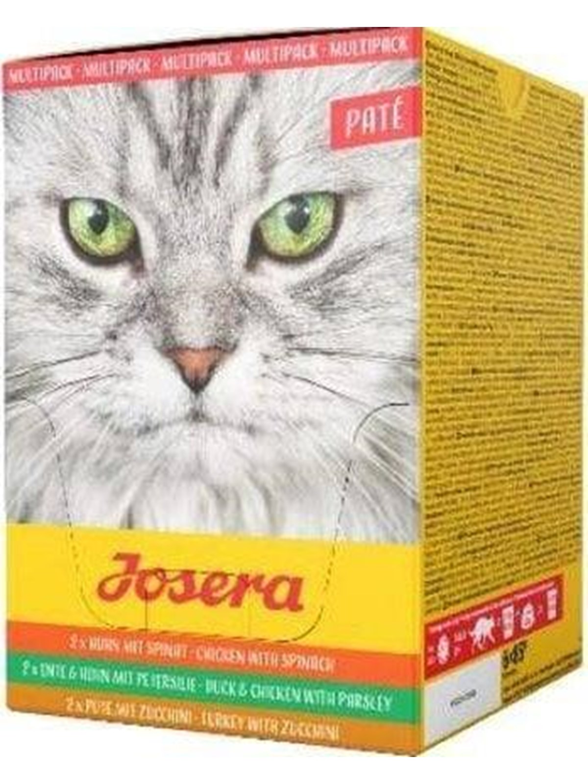 JOSERA Multipack Pate Chicken duck turkey 6x85g